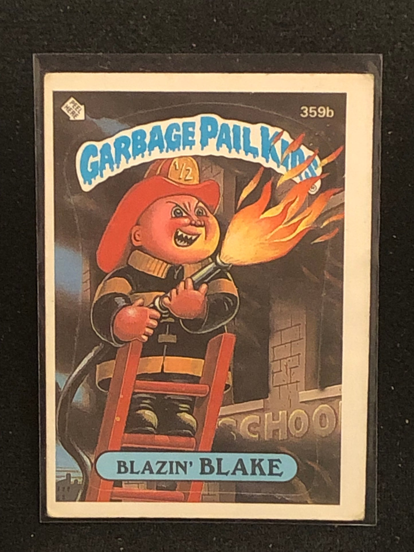 Garbage Pail Kids Original Series 9 (os9) 359b Blazin Blake