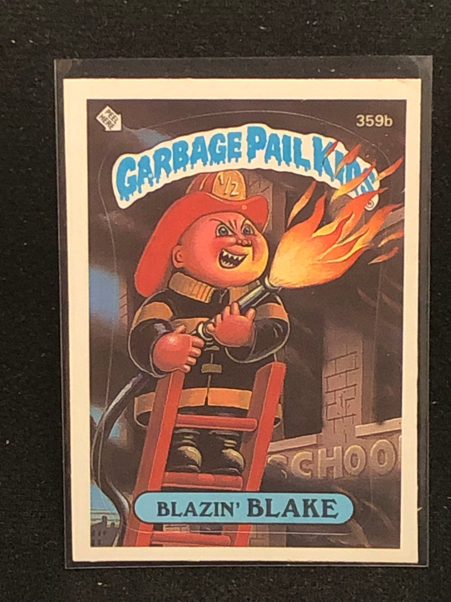 Garbage Pail Kids Original Series 9 (os9) 359b Blazin Blake