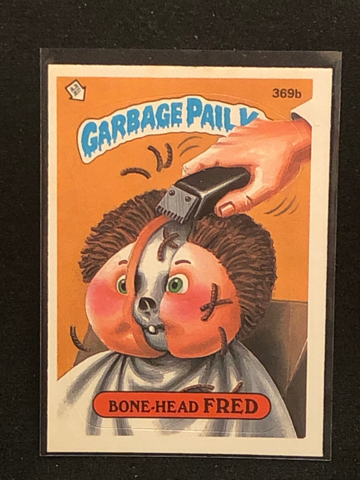 Garbage Pail Kids Original Series 9 (os9) 369b Bone Head Fred