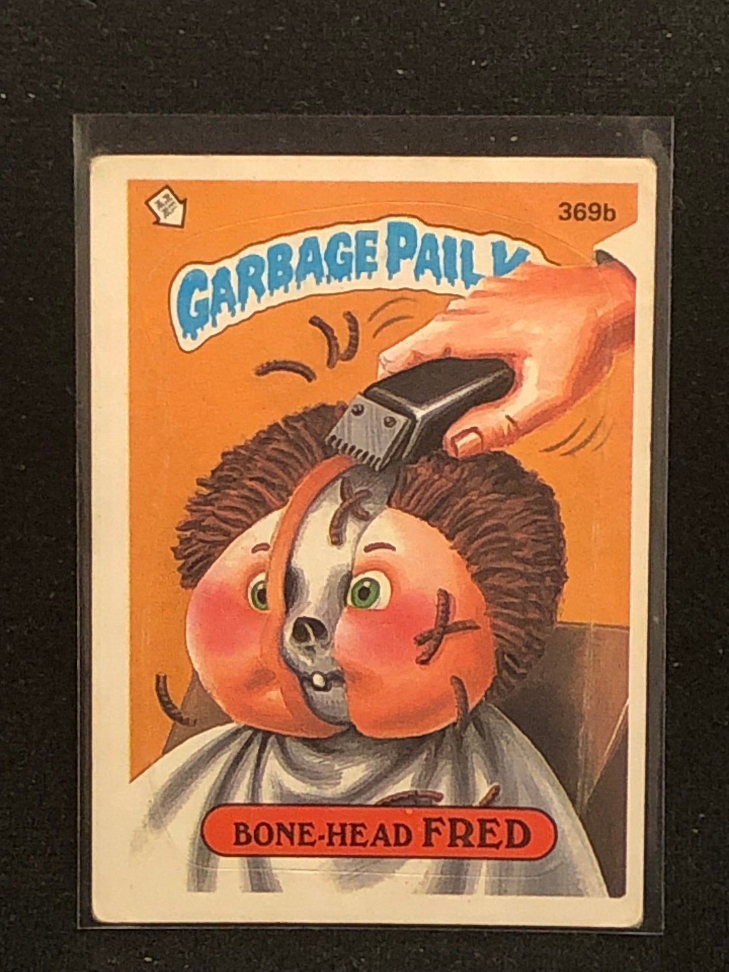 Garbage Pail Kids Original Series 9 (os9) 369b Bone Head Fred