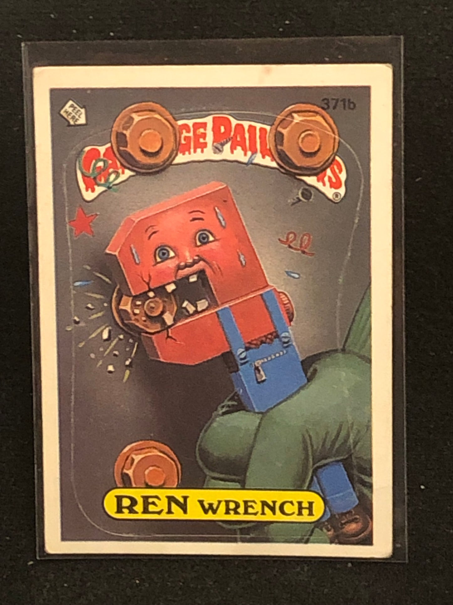 Garbage Pail Kids Original Series 9 (os9) 371b Ren Wrench