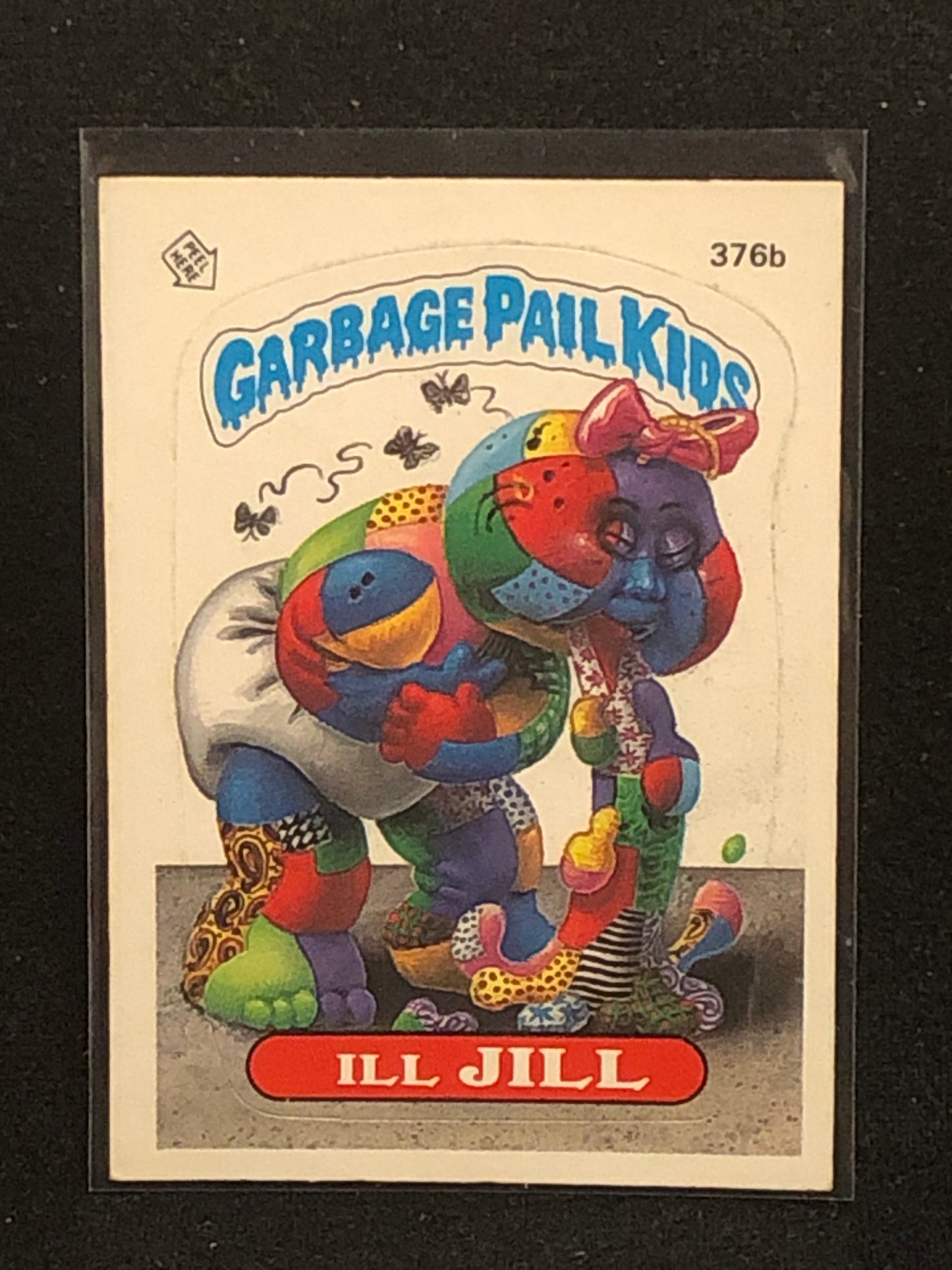 Garbage Pail Kids Original Series 9 (os9) 376b Ill Jill