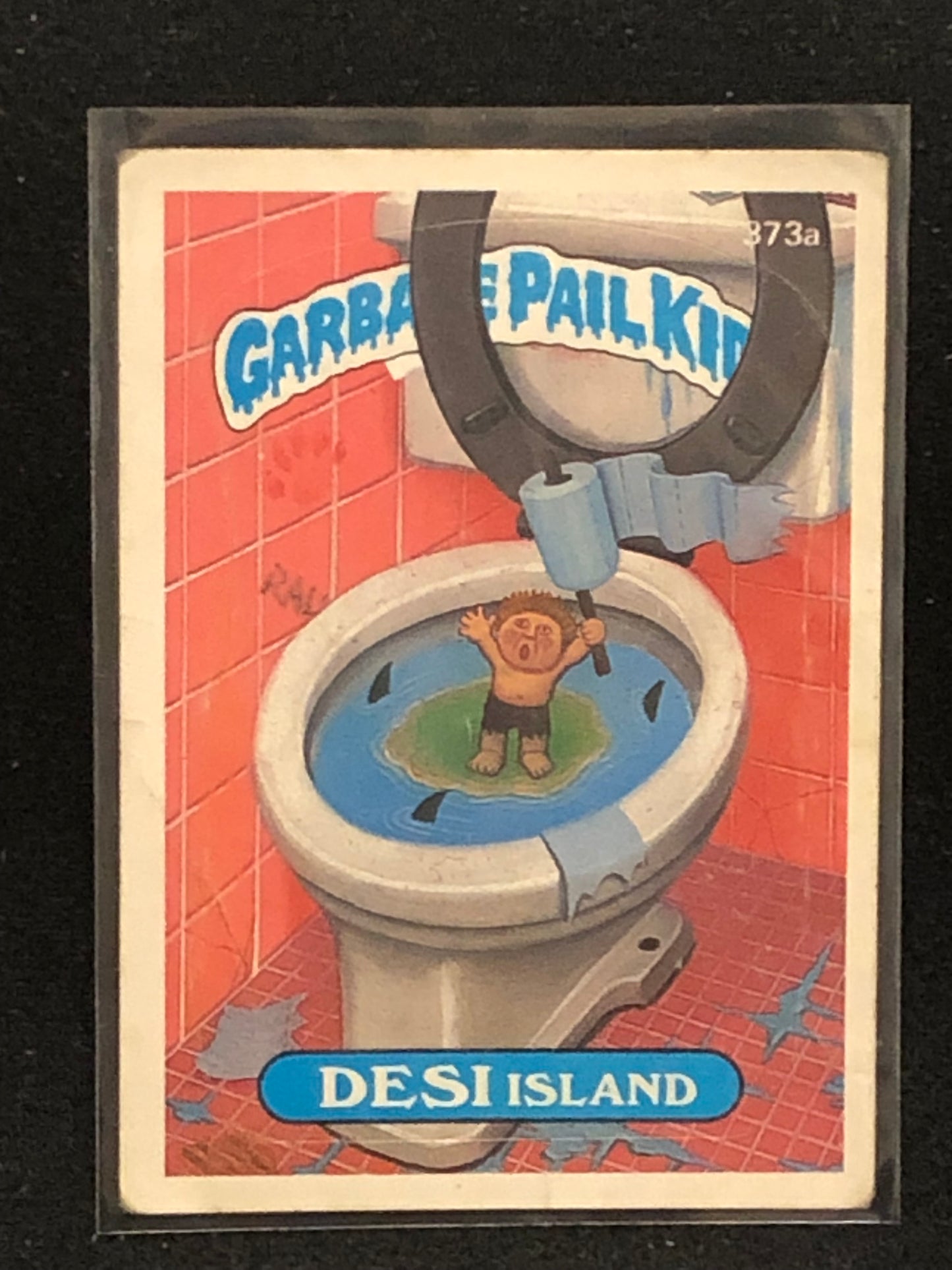 Garbage Pail Kids Original Series 9 (os9) 373a Desi Island