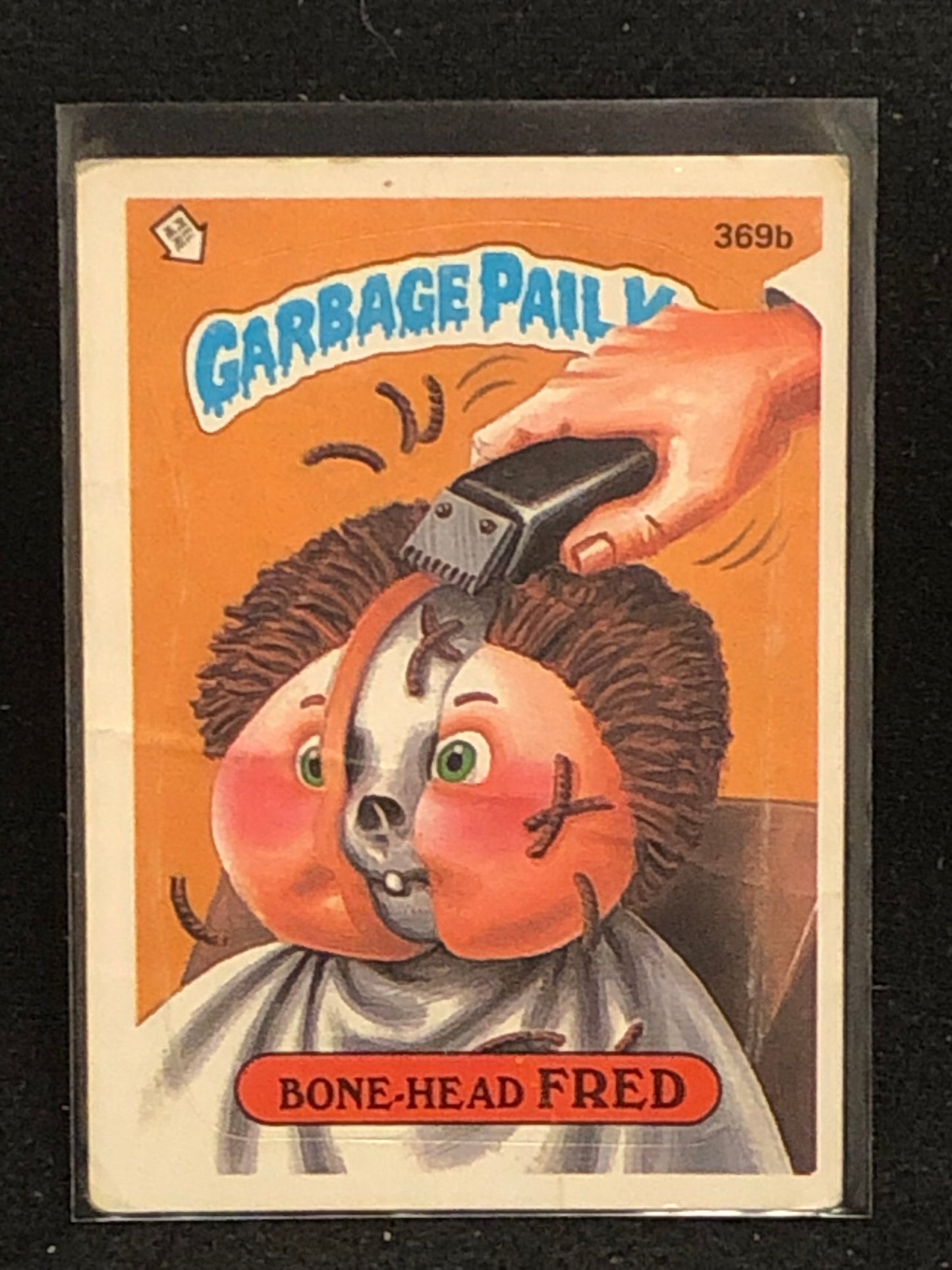 Garbage Pail Kids Original Series 9 (os9) 369b Bone Head Fred