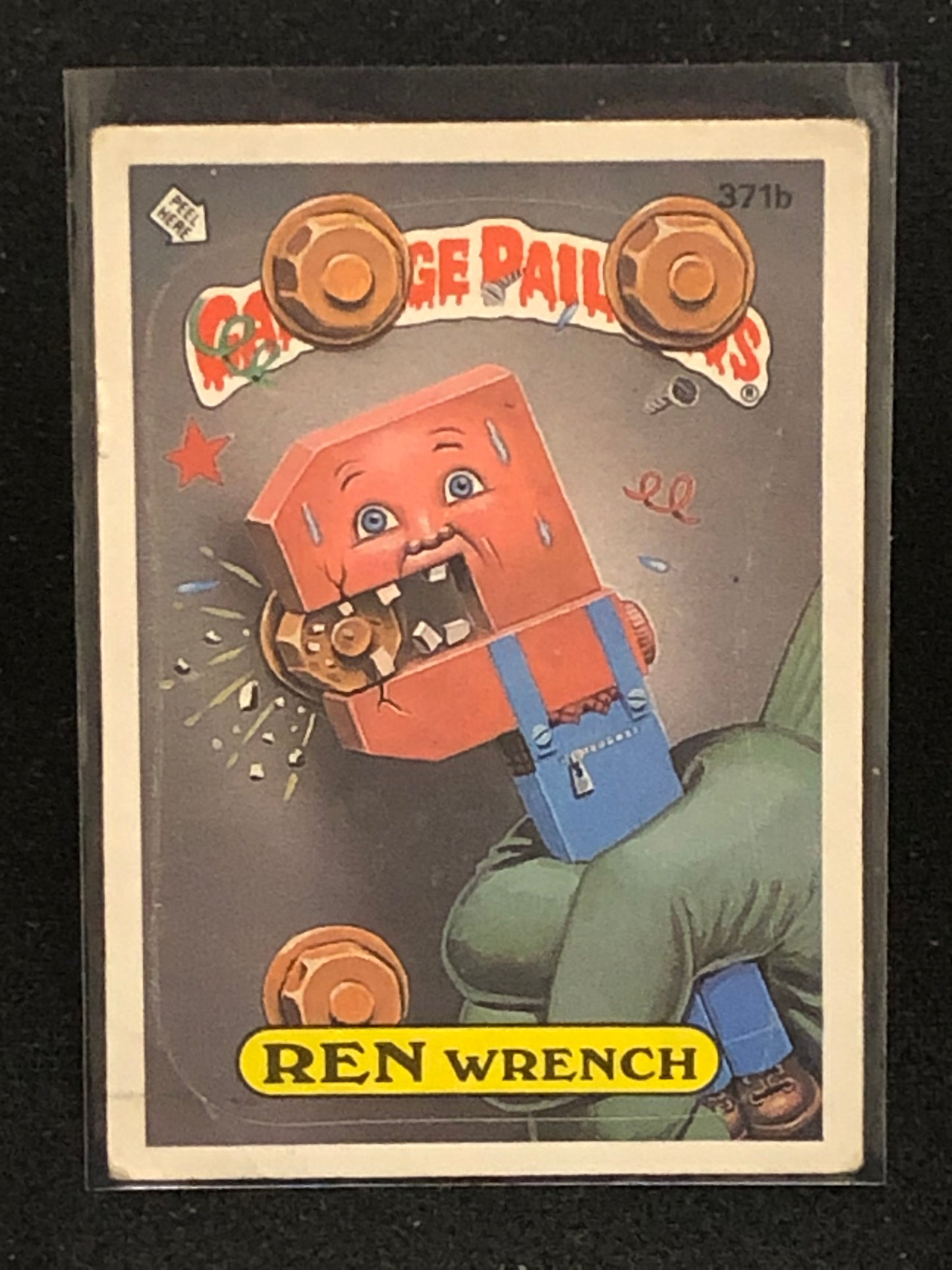Garbage Pail Kids Original Series 9 (os9) 371b Ren Wrench