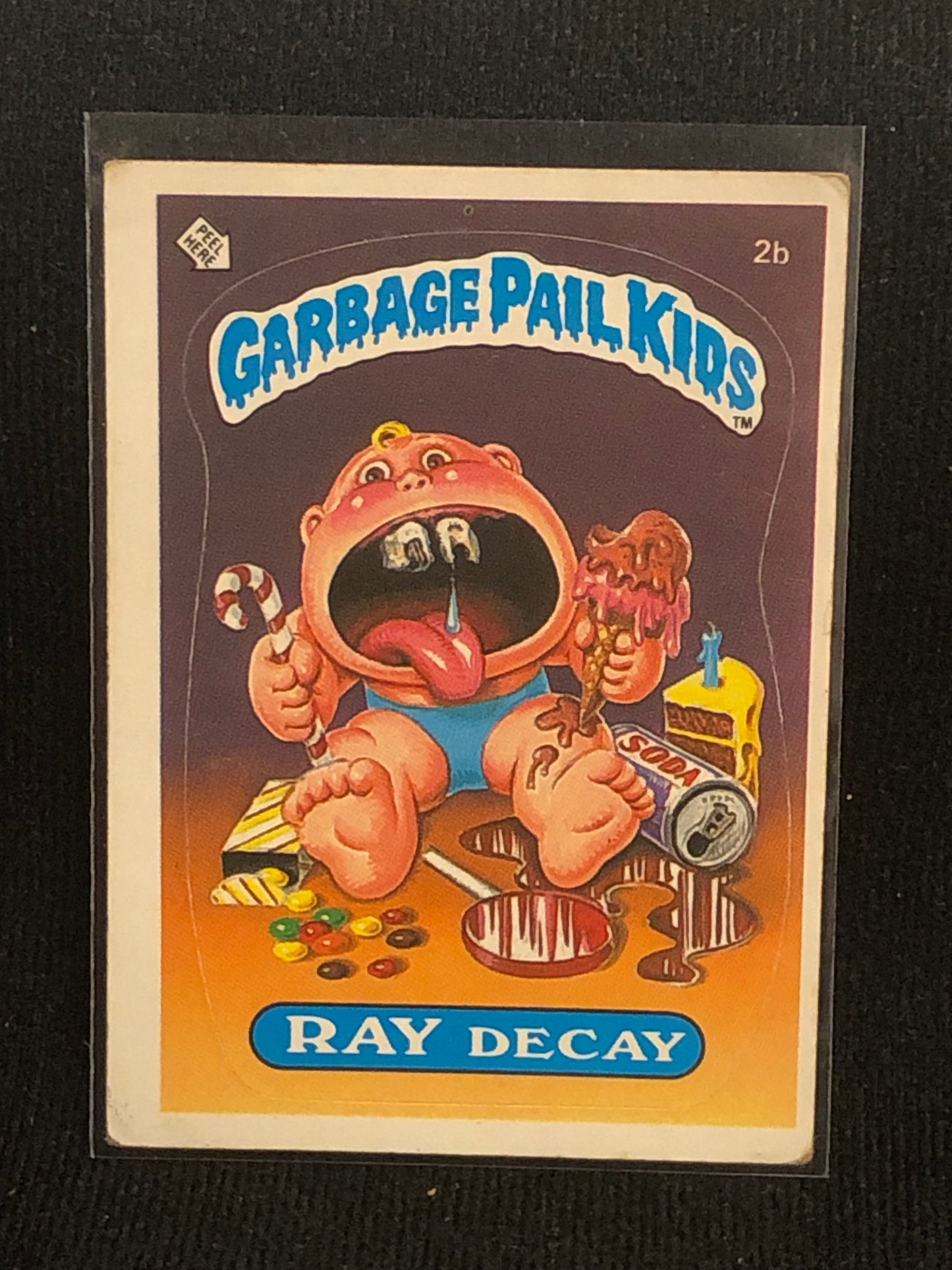 Garbage Pail Kids Original Series 1 (os1) 2b Ray Decay