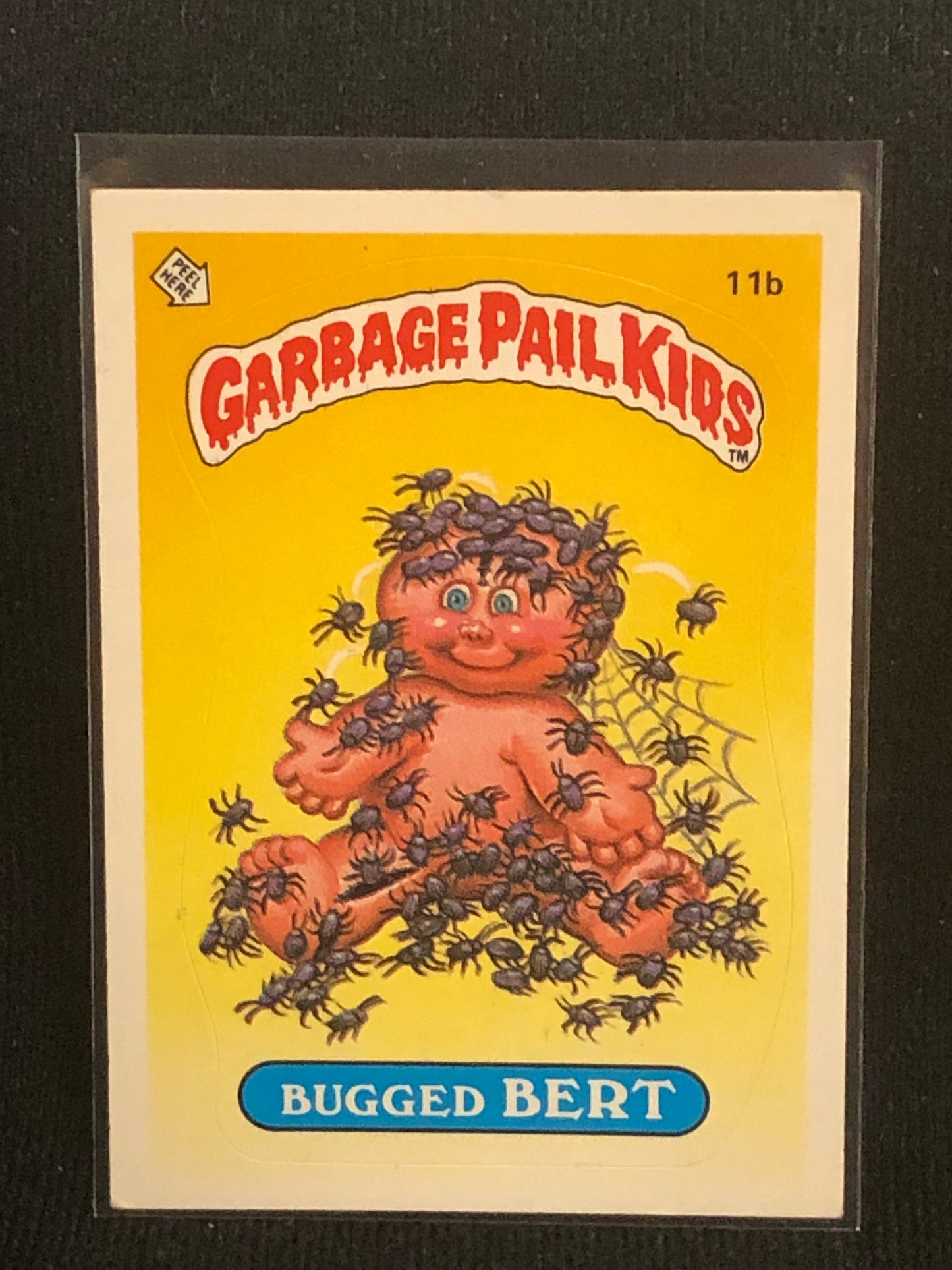 Garbage Pail Kids Original Series 1 (os1) 11b Bugged Bert