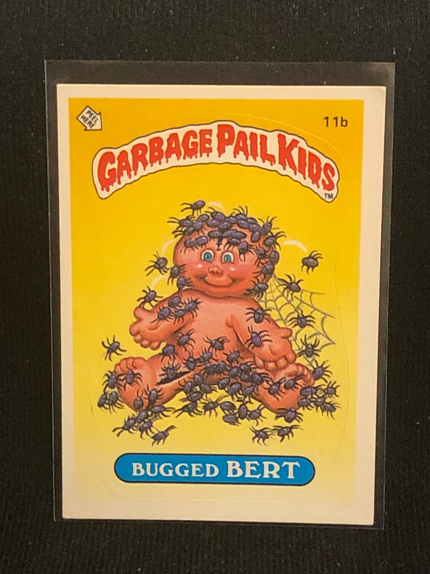 Garbage Pail Kids Original Series 1 (os1) 11b Bugged Bert