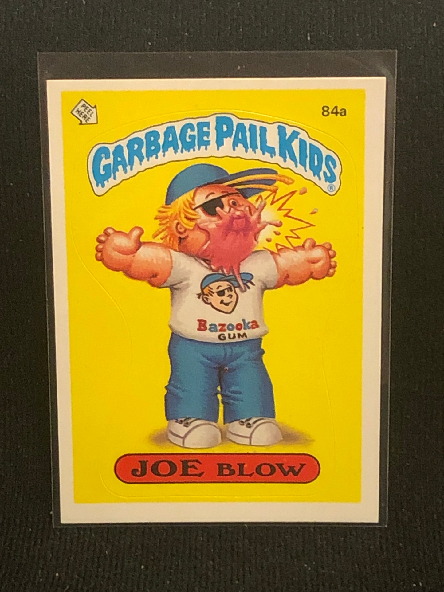Garbage Pail Kids Original Series 3 (os3) 84a Joe Blow
