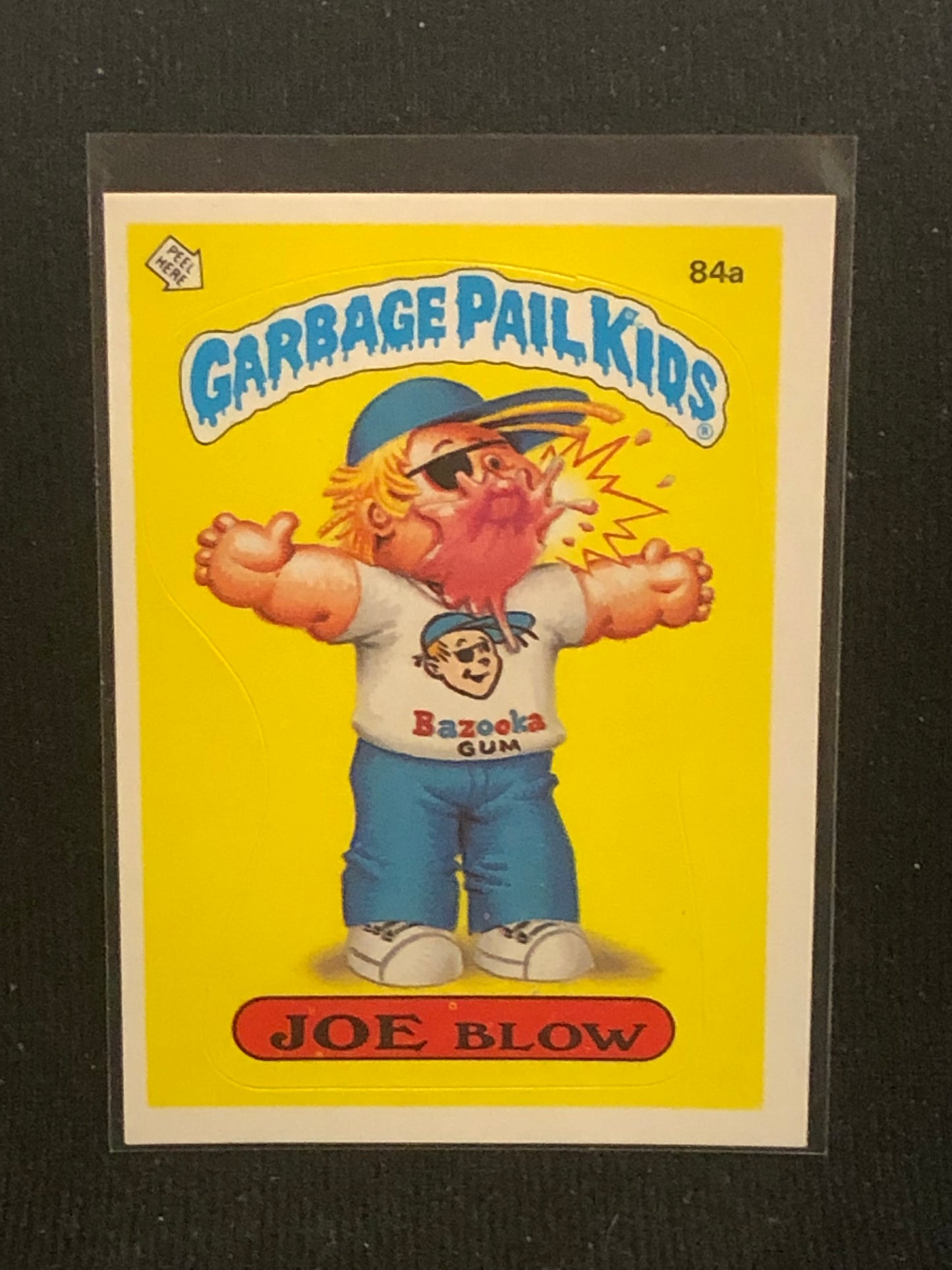 Garbage Pail Kids Original Series 3 (os3) 84a Joe Blow