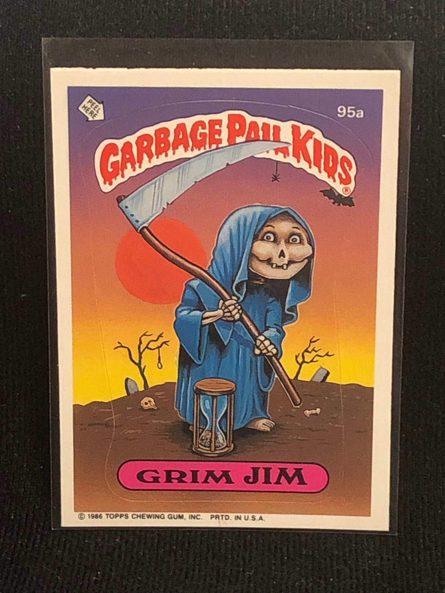Garbage Pail Kids Original Series 3 (os3) 95a Grim Jim
