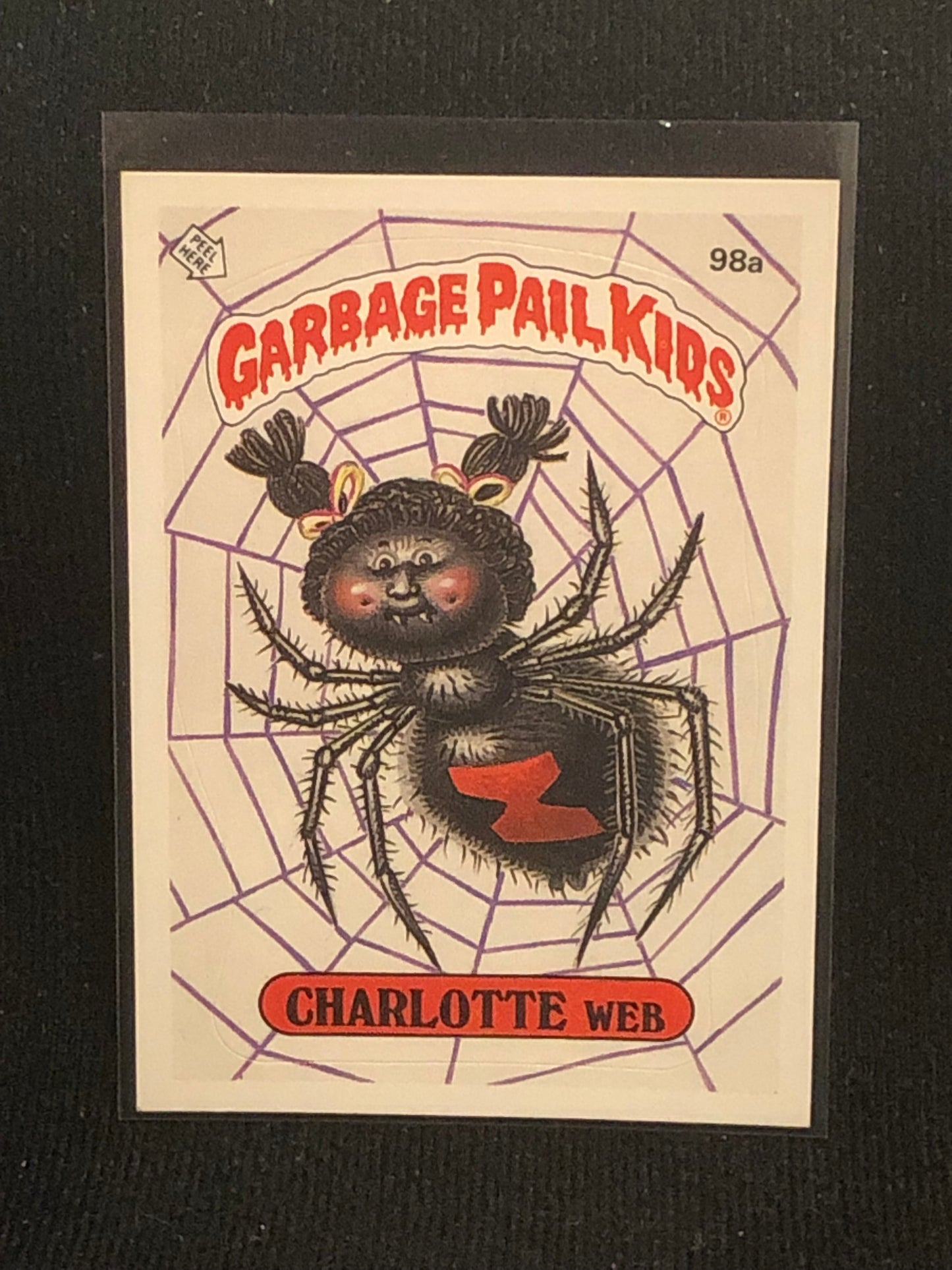 Garbage Pail Kids Original Series 3 (os3) 98a Charlotte Web