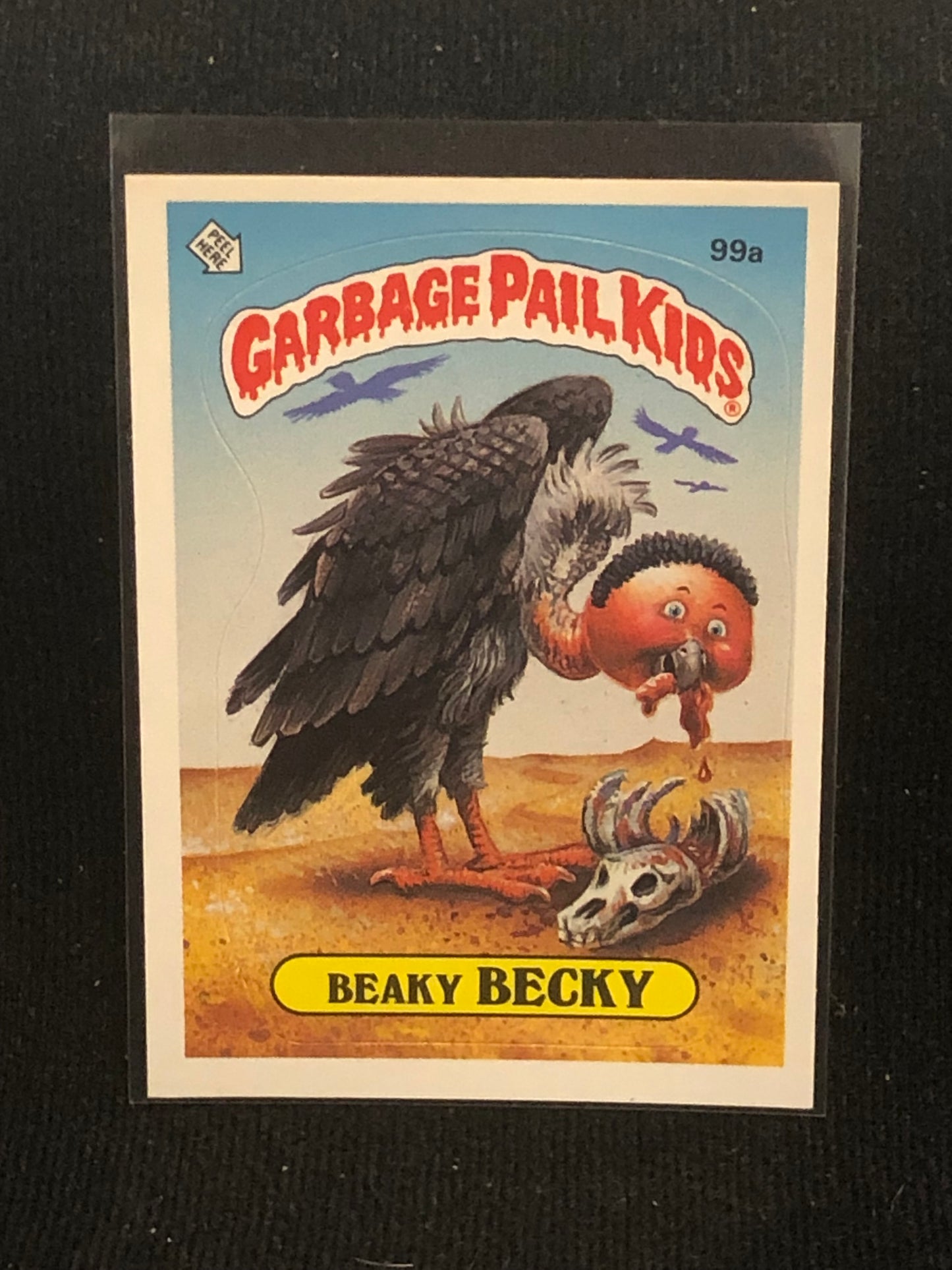 Garbage Pail Kids Original Series 3 (os3) 99a Beaky Becky