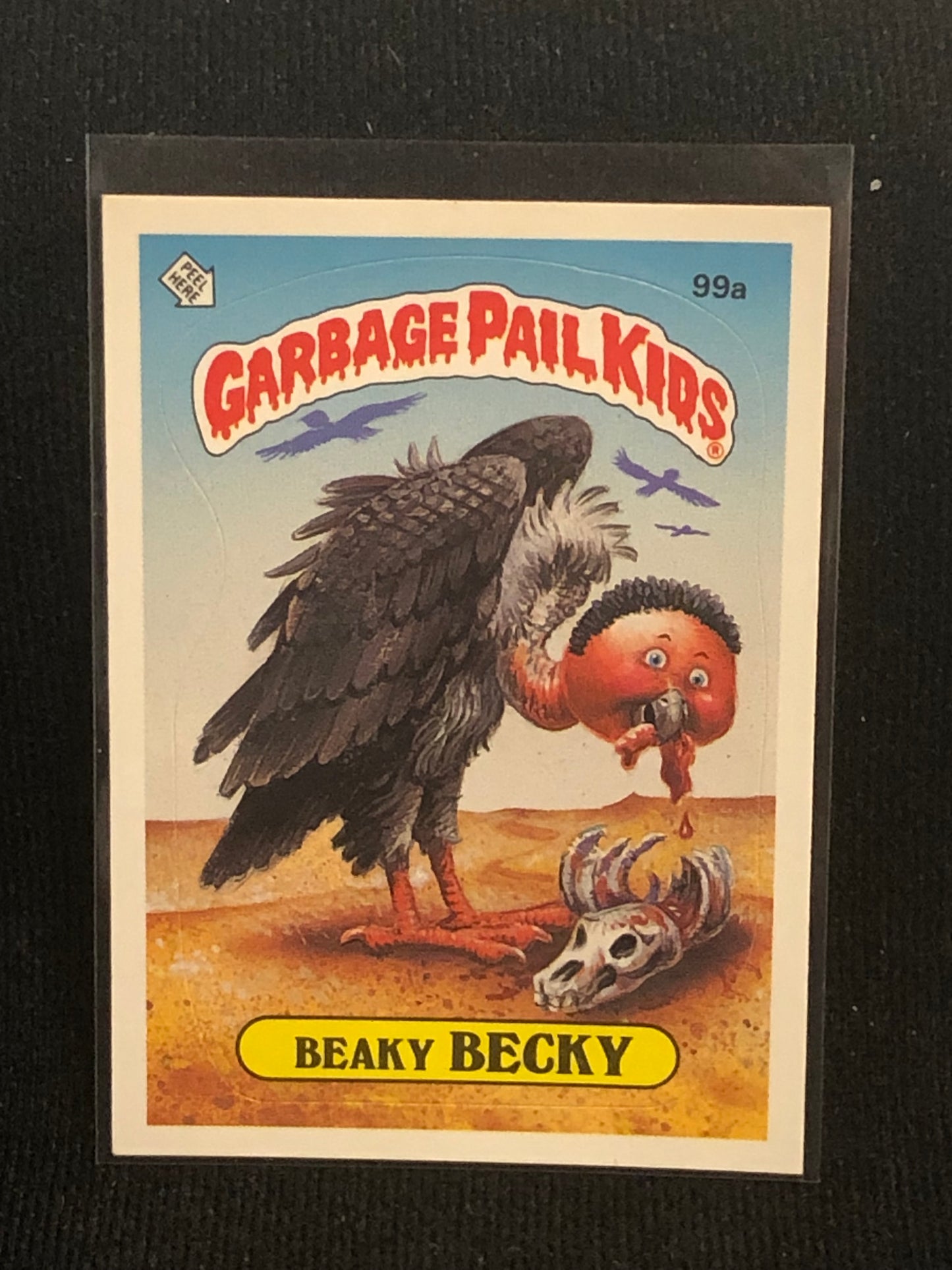Garbage Pail Kids Original Series 3 (os3) 99a Beaky Becky