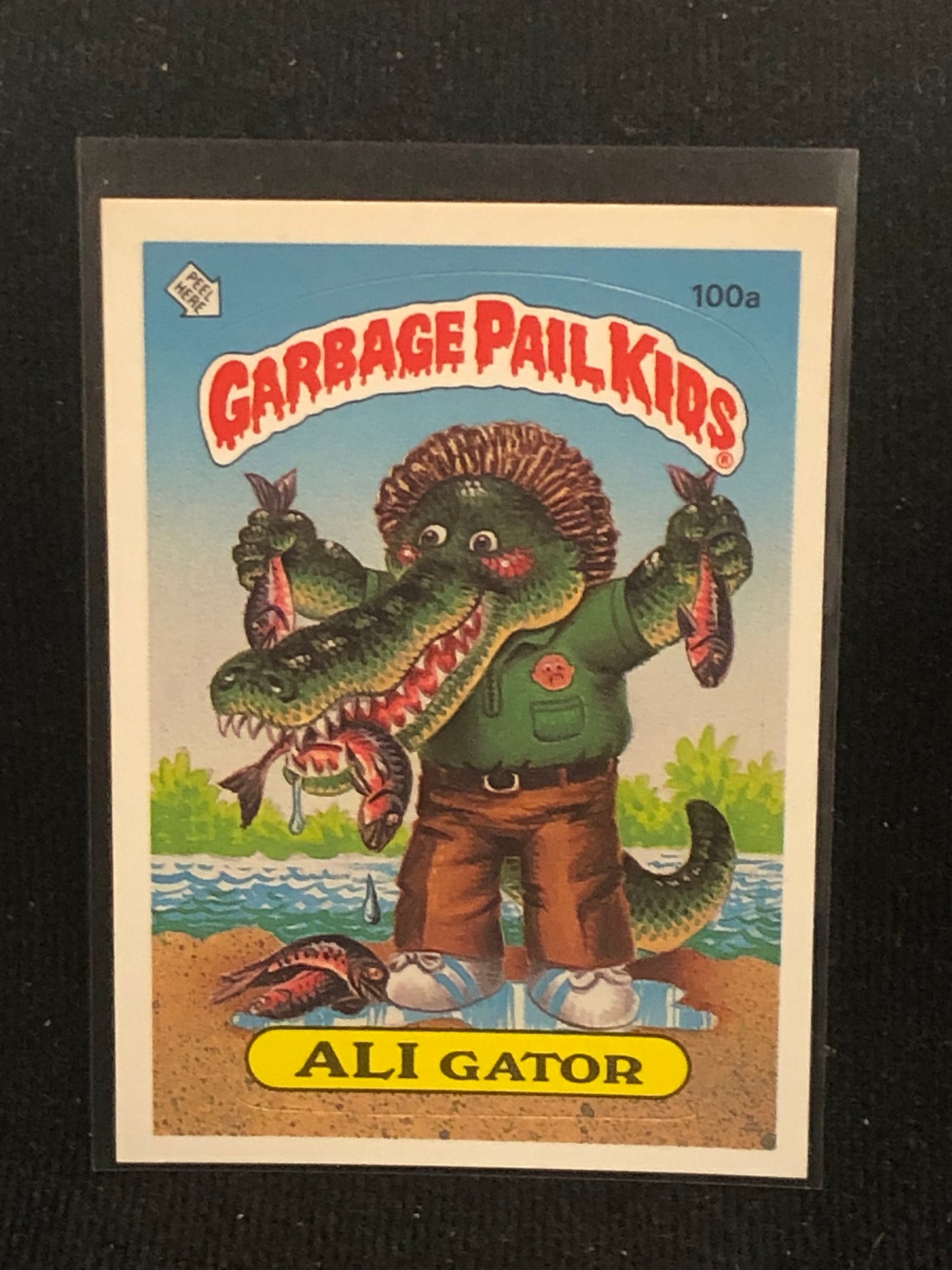 Garbage Pail Kids Original Series 3 (os3) 100a Ali Gator