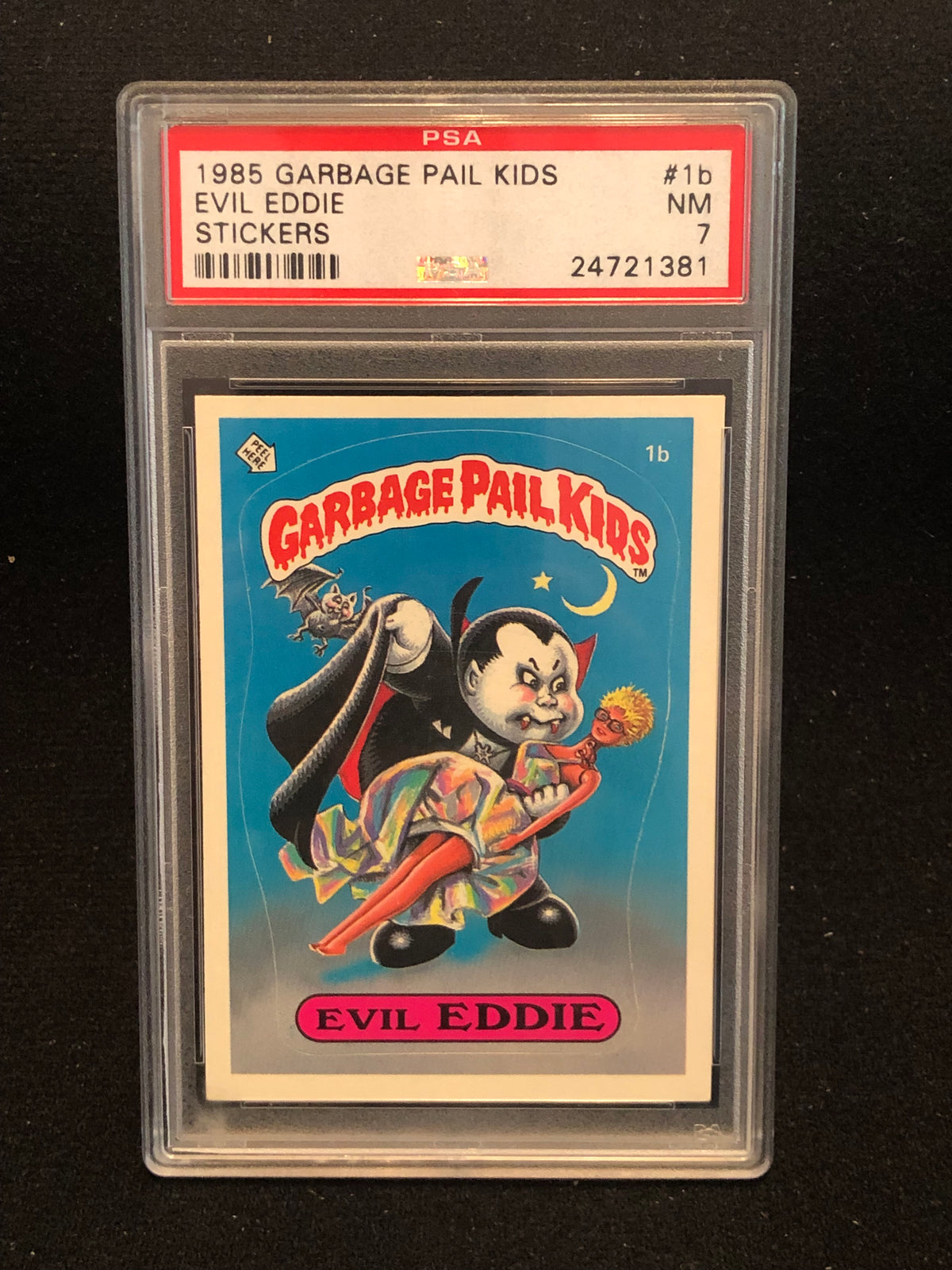 Garbage Pail Kids Original Series 1 (os1) 1b Evil Eddie