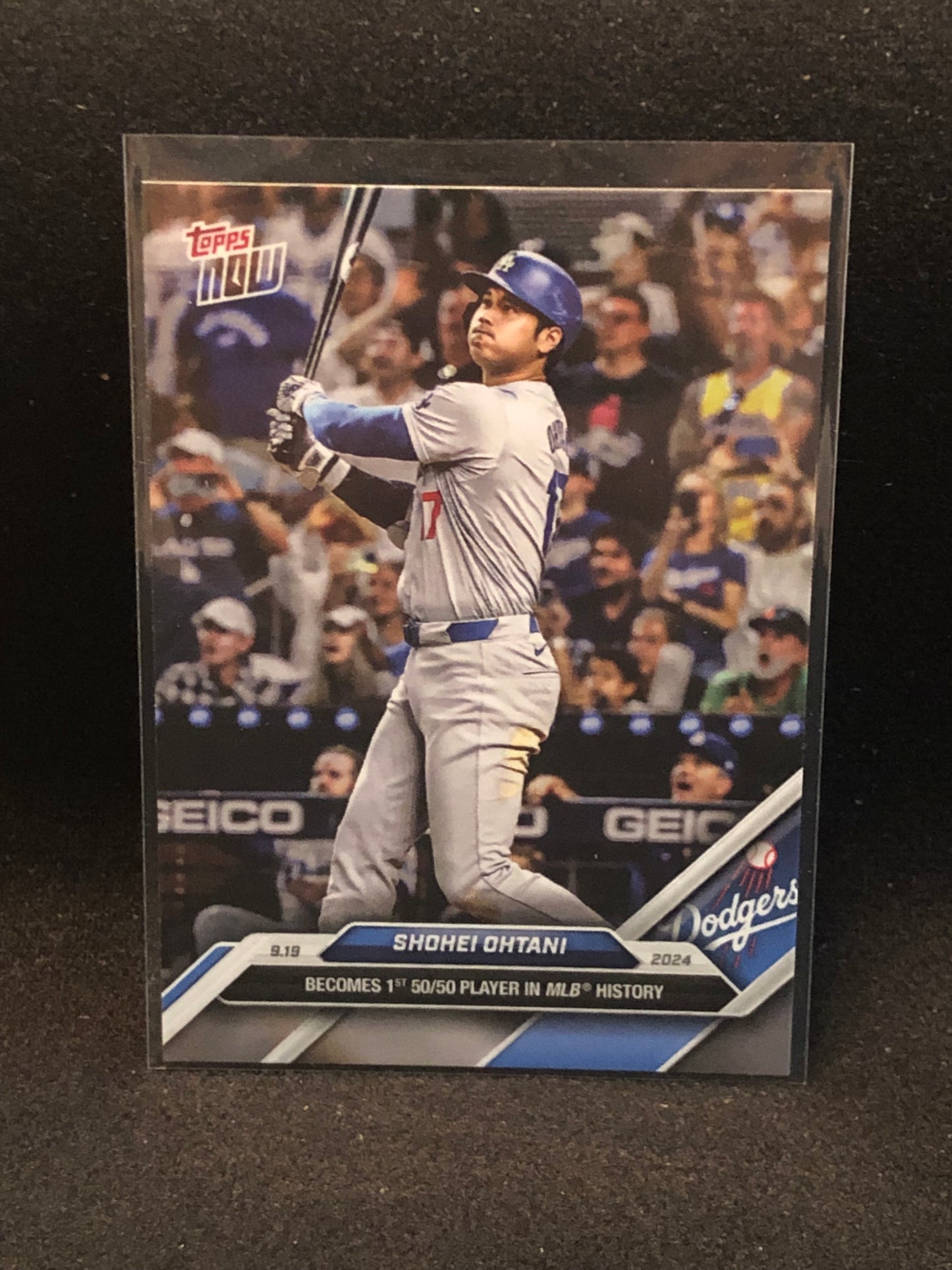 Topps Now Shohei Ohtani #722 -1st 50/50 In MLB History-