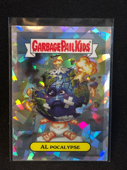 Garbage Pail Kids Chrome Series 1 L6b Al Pocalypse 6 Card RAINBOW