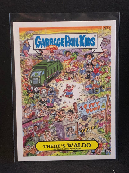 Garbage Pail Kids 2014S2 97a There’s Waldo 10 Card RAINBOW