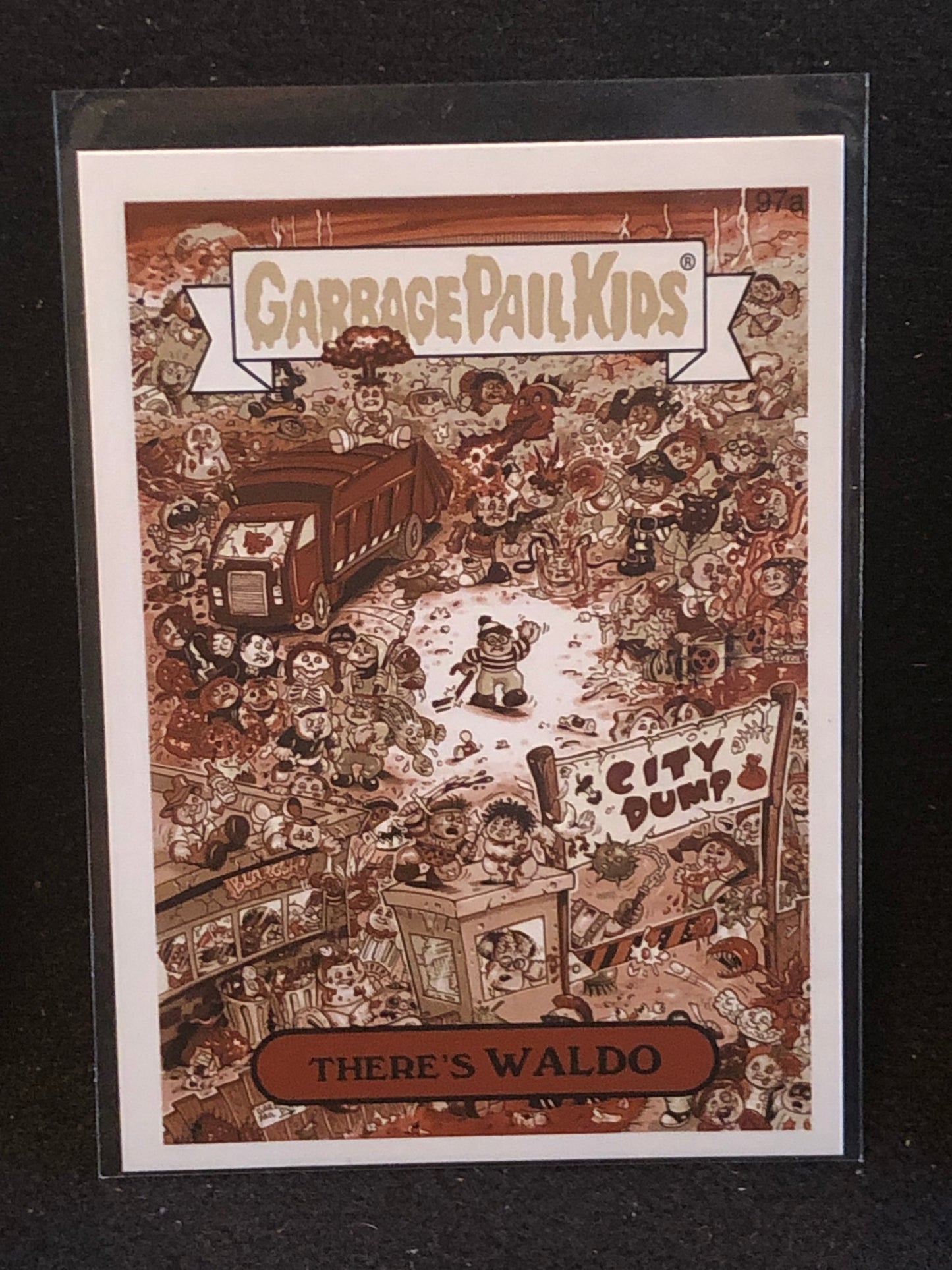 Garbage Pail Kids 2014S2 97a There’s Waldo 10 Card RAINBOW