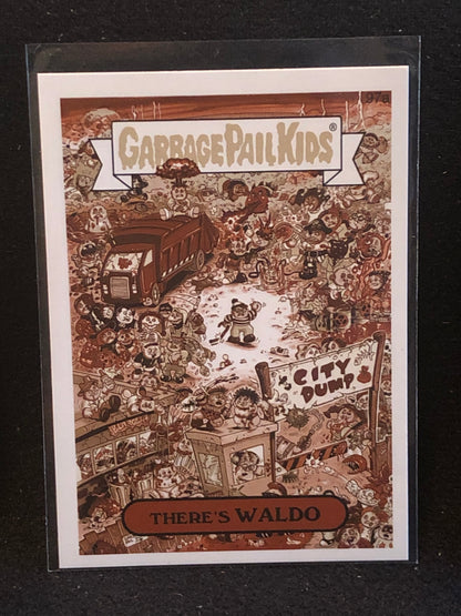 Garbage Pail Kids 2014S2 97a There’s Waldo 10 Card RAINBOW