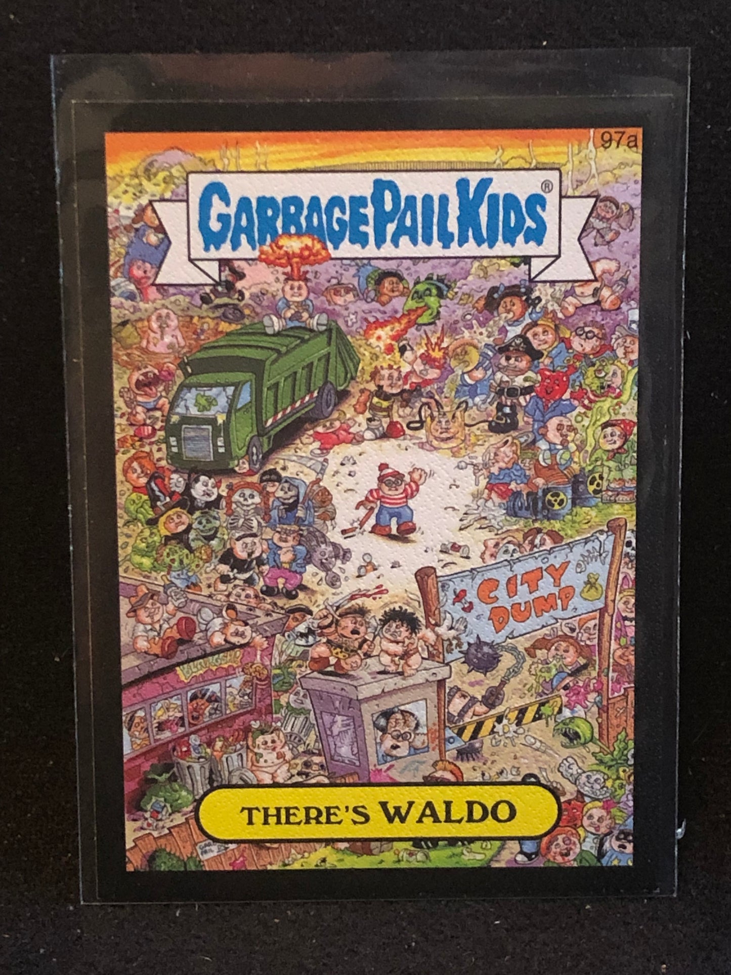 Garbage Pail Kids 2014S2 97a There’s Waldo 10 Card RAINBOW