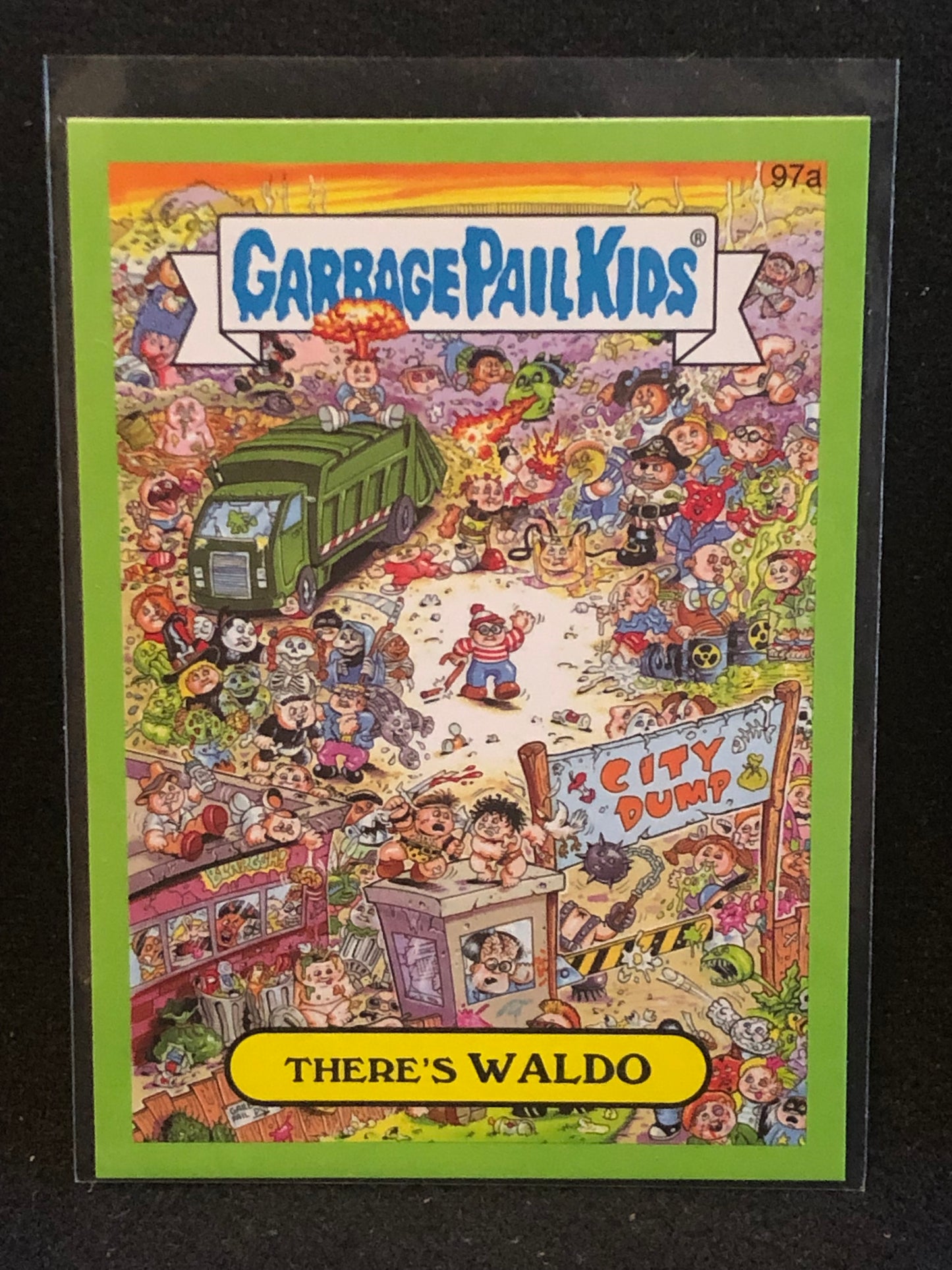 Garbage Pail Kids 2014S2 97a There’s Waldo 10 Card RAINBOW