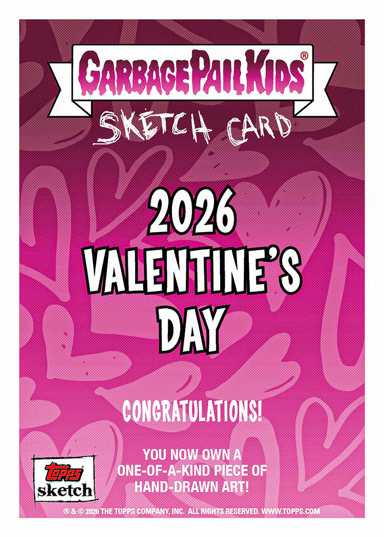 2026 Garbage Pail Kids Valentine’s Day Unopened Box