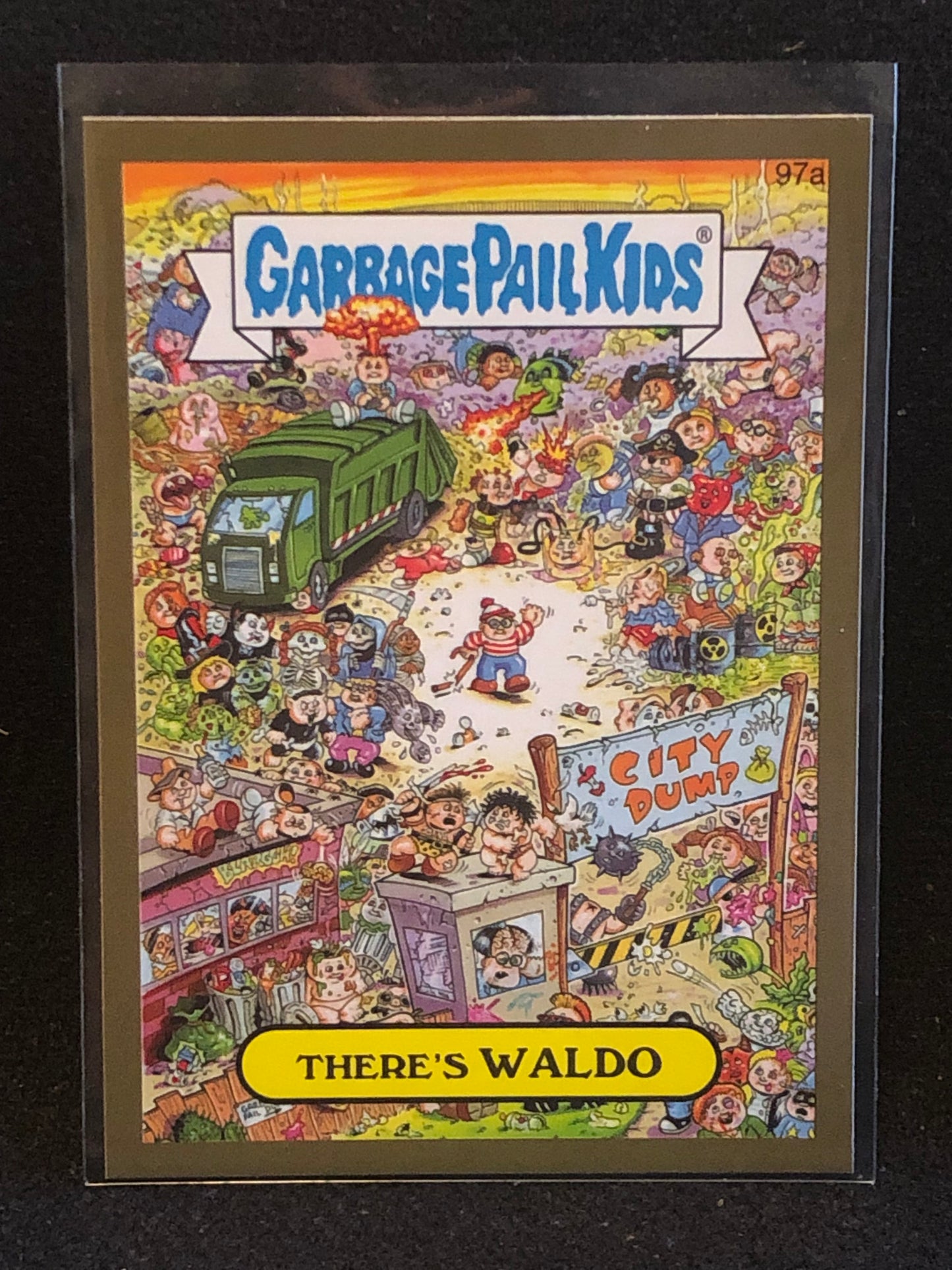 Garbage Pail Kids 2014S2 97a There’s Waldo 10 Card RAINBOW