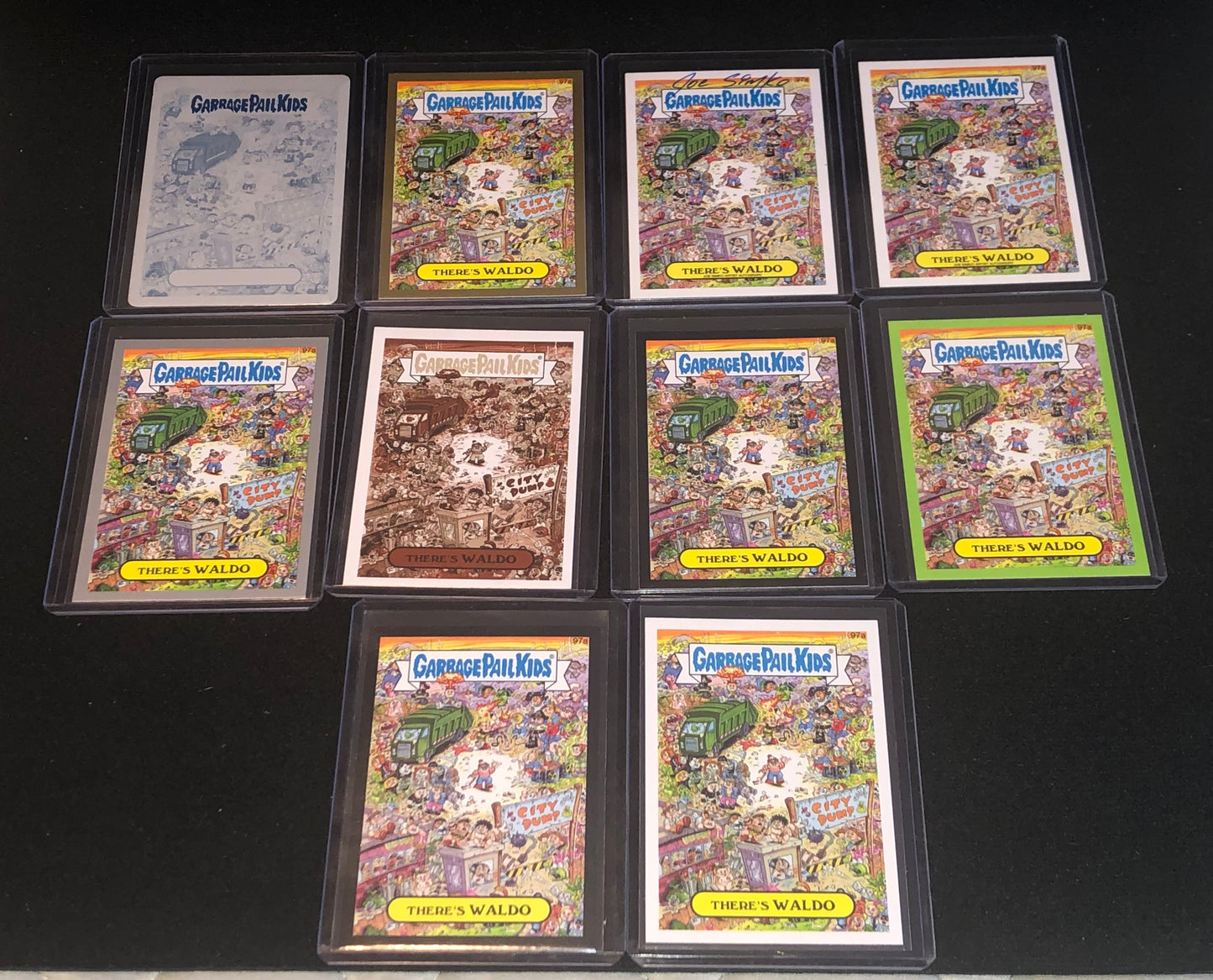 Garbage Pail Kids 2014S2 97a There’s Waldo 10 Card RAINBOW