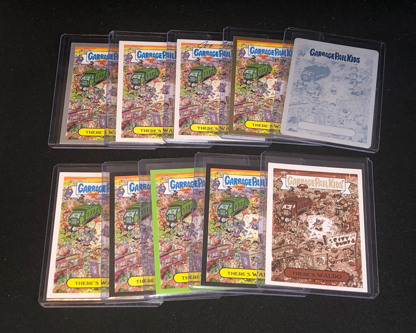 Garbage Pail Kids 2014S2 97a There’s Waldo 10 Card RAINBOW