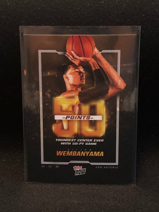 Topps Now Victor Wembanyama #7