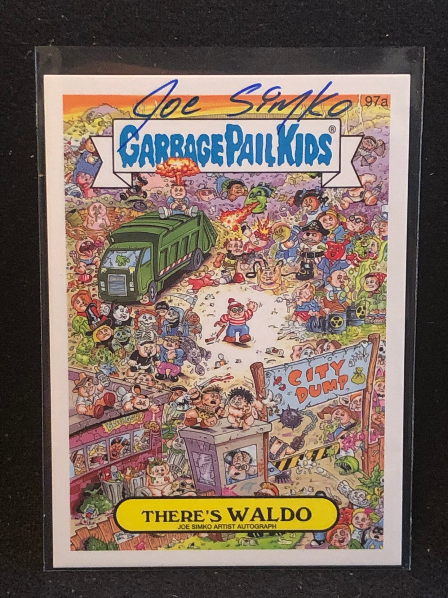 Garbage Pail Kids 2014S2 97a There’s Waldo 10 Card RAINBOW