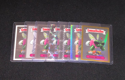 Garbage Pail Kids Chrome Series 1 39a Buggy Betty 7 Card RAINBOW