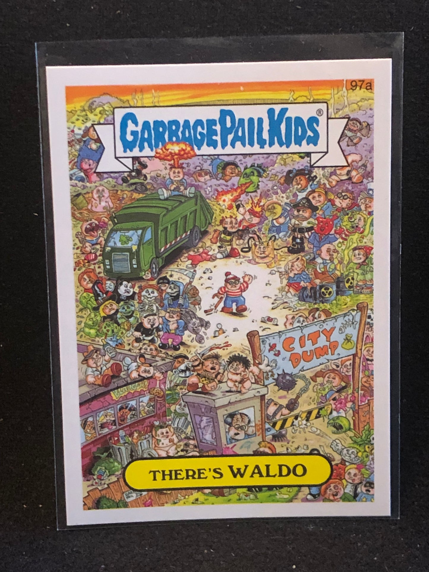 Garbage Pail Kids 2014S2 97a There’s Waldo 10 Card RAINBOW