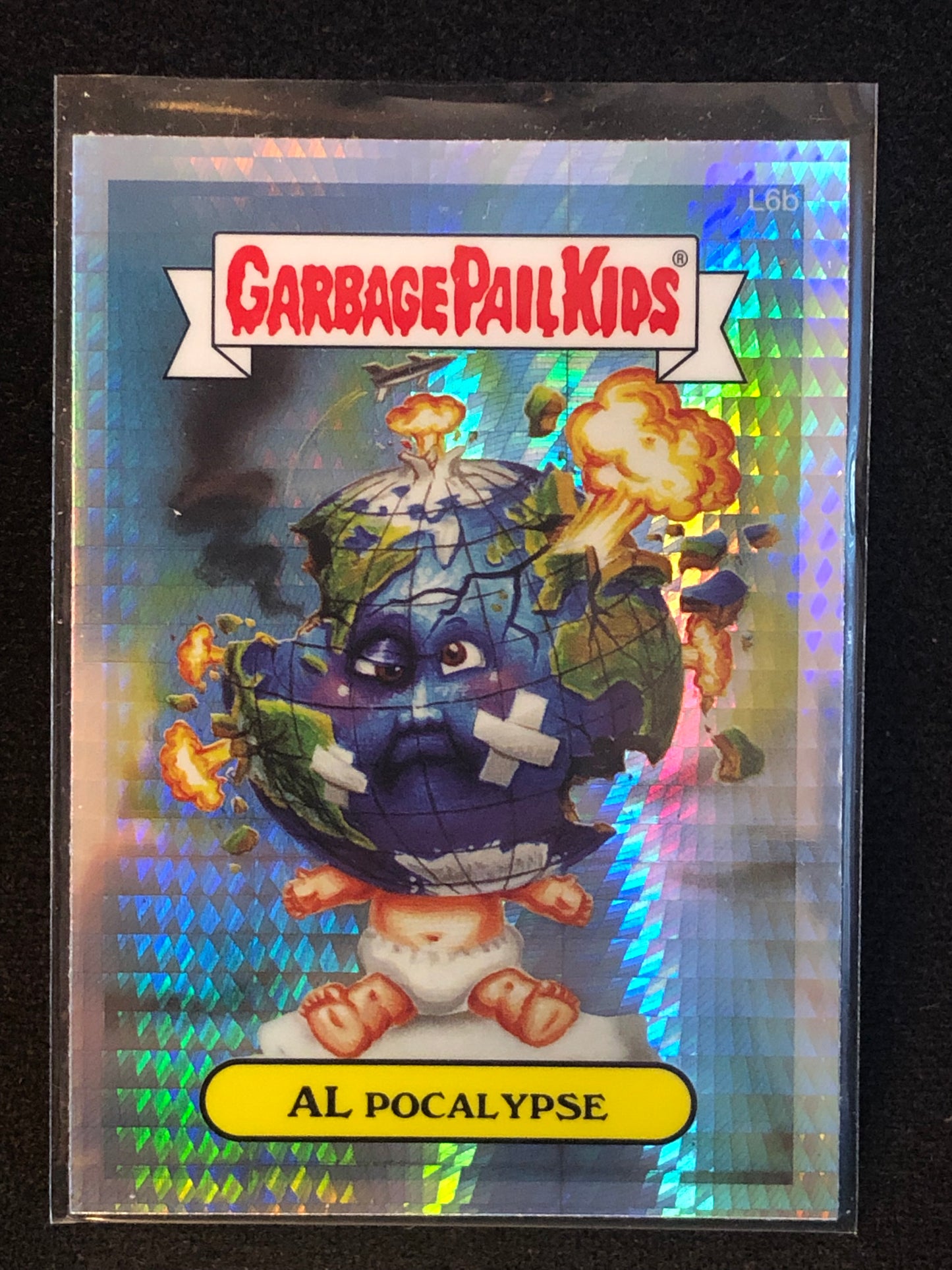 Garbage Pail Kids Chrome Series 1 L6b Al Pocalypse 6 Card RAINBOW