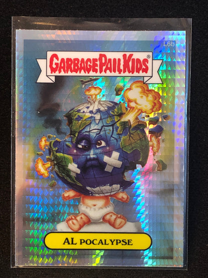 Garbage Pail Kids Chrome Series 1 L6b Al Pocalypse 6 Card RAINBOW