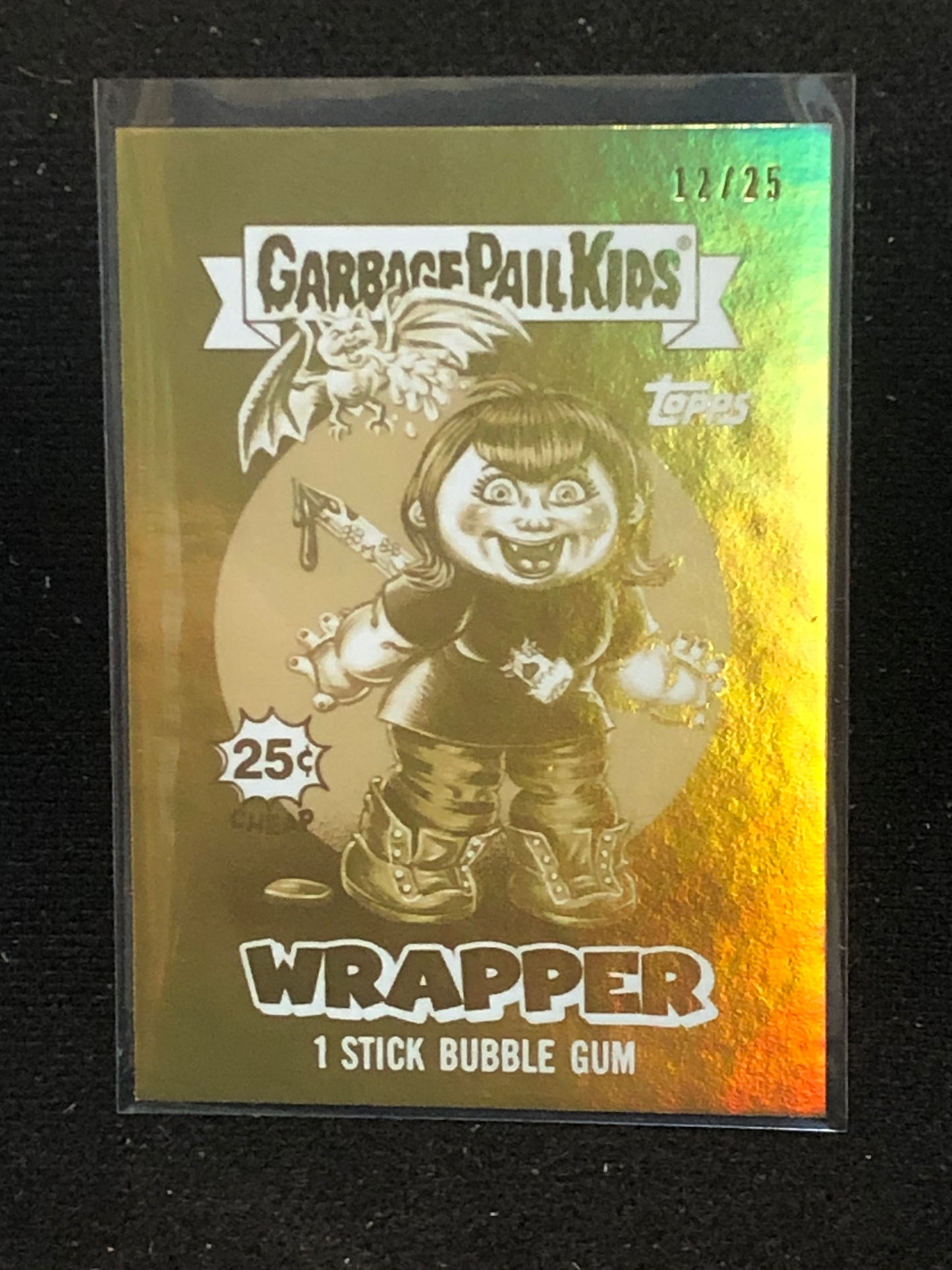2025 Garbage Pail Kids Oh The Horrorible Online (Wave 1 - Wave 6) U-PICK Gold Wrapper Singles /25