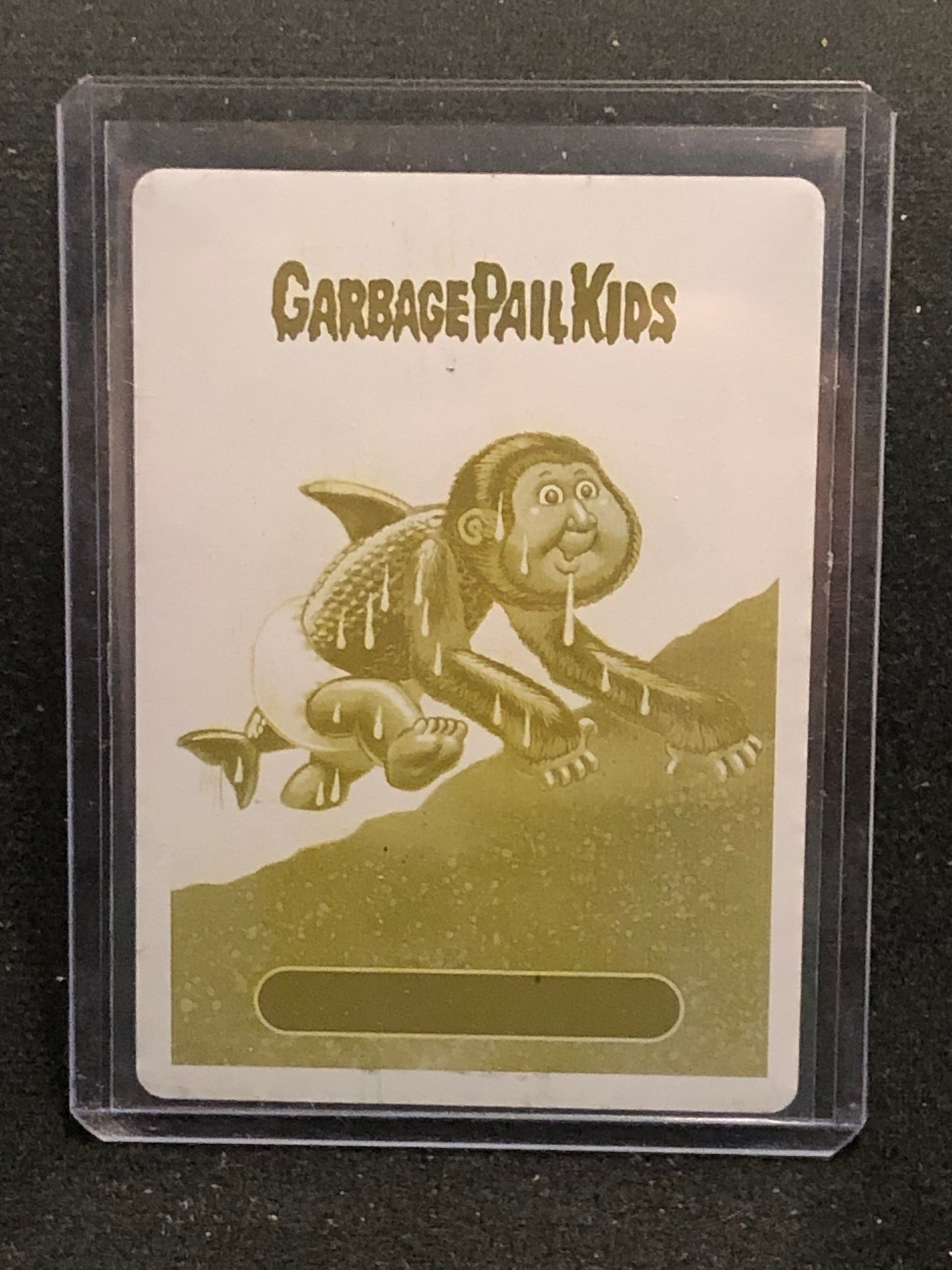 Garbage Pail Kids 2014 Series 2 (2014S2) 102a Black Printing Plate Eva Lution