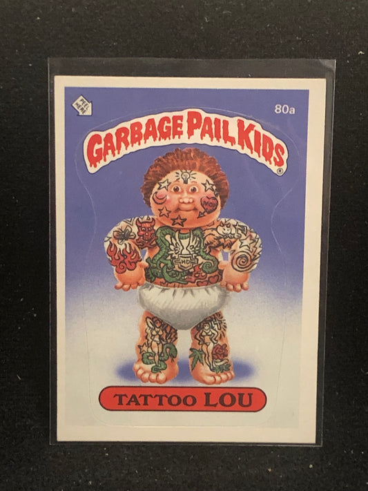 Garbage Pail Kids Original Series 2 (os2) 80a Tattoo Lou