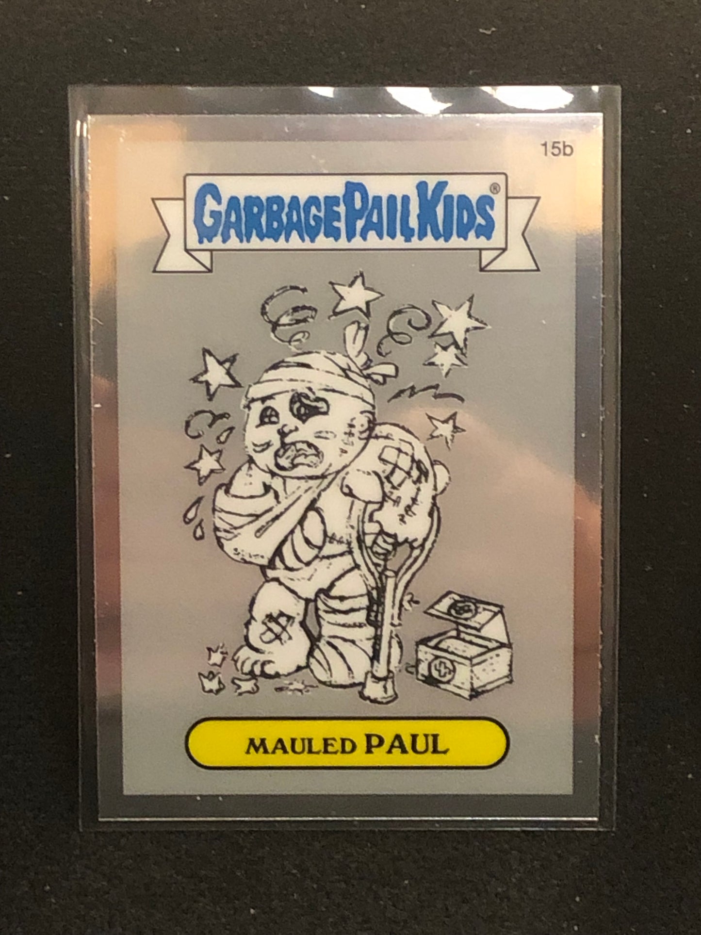 Garbage Pail Kids Chrome Series 1 U-PICK Pencil Art Singles 1a-41b