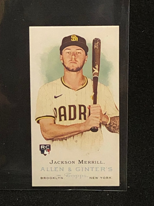 Topps 2024 Allen & Ginter Mini Rookie Design Singles