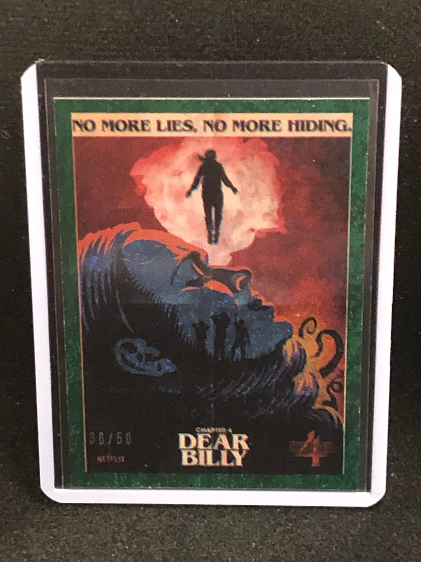 2022 Stranger Things Season 4 Butcher Billy Artist Series Green Rainbow Singles