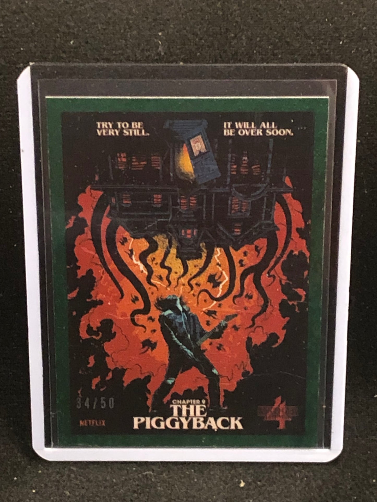 2022 Stranger Things Season 4 Butcher Billy Artist Series Green Rainbow Singles