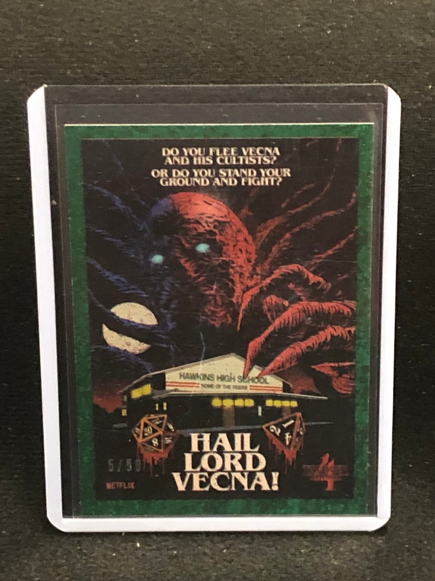 2022 Stranger Things Season 4 Butcher Billy Artist Series Green Rainbow Singles