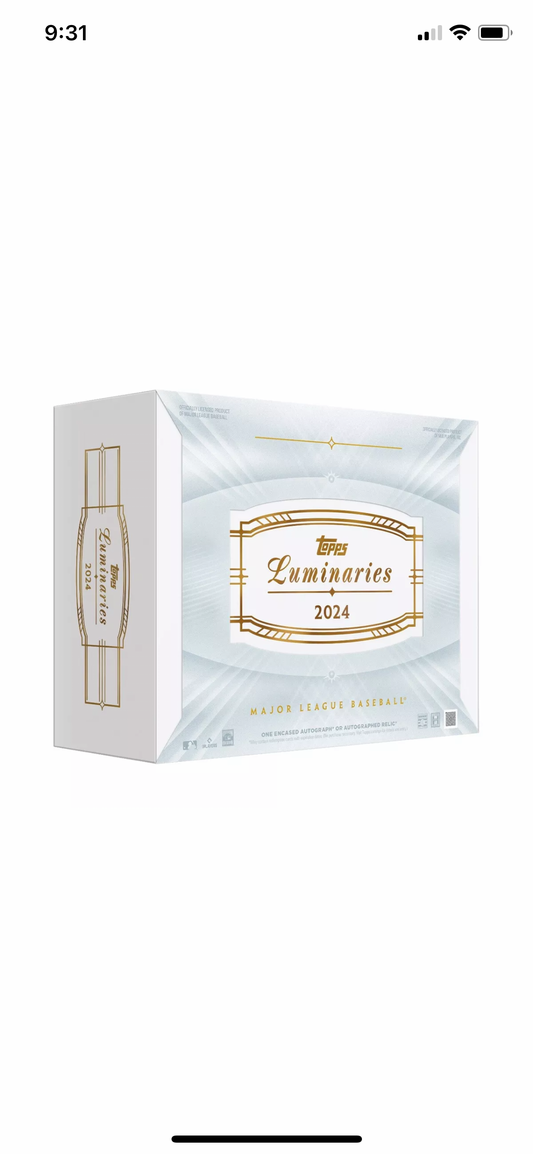 2024 Topps Luminaries Baseball Hobby Box