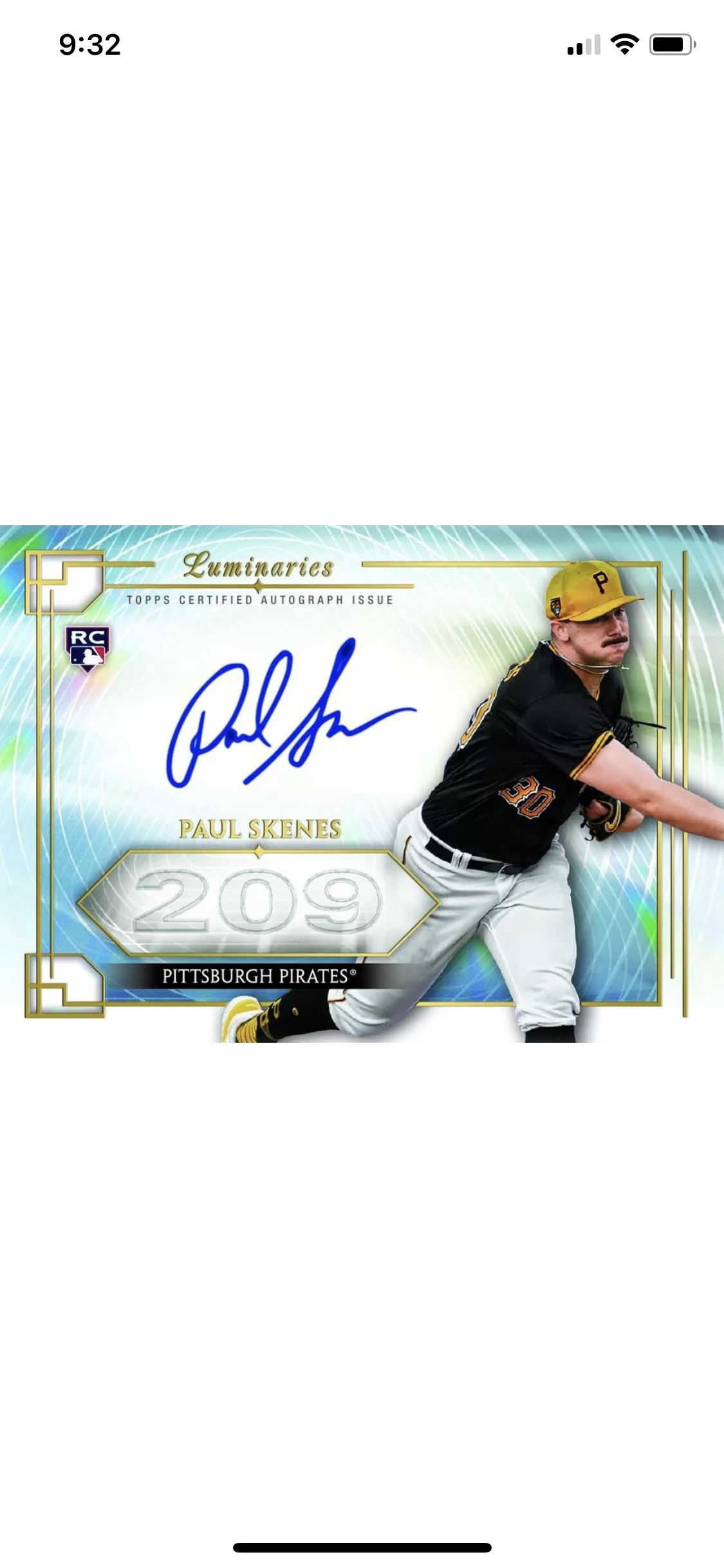 2024 Topps Luminaries Baseball Hobby Box