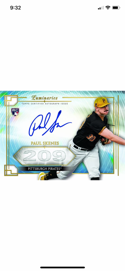 2024 Topps Luminaries Baseball Hobby Box