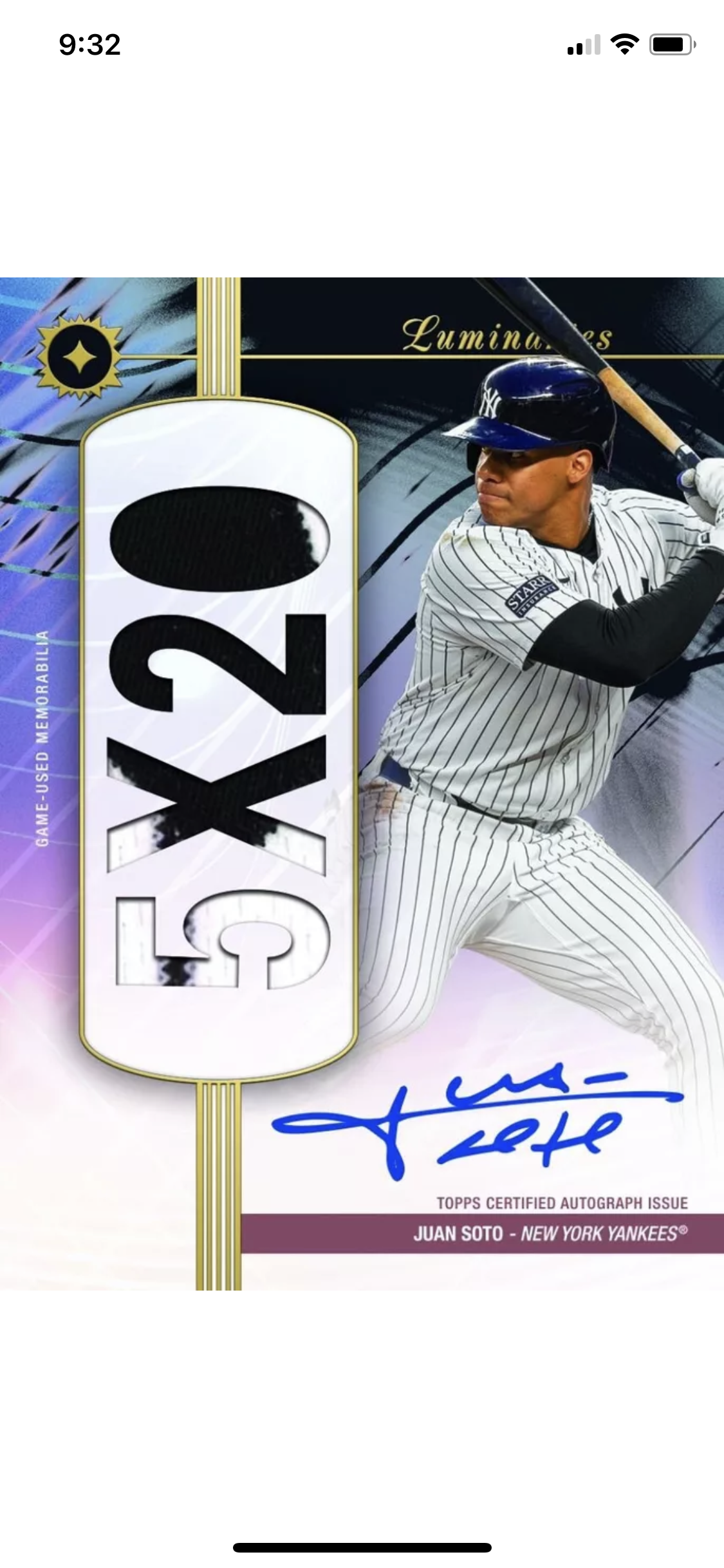 2024 Topps Luminaries Baseball Hobby Box