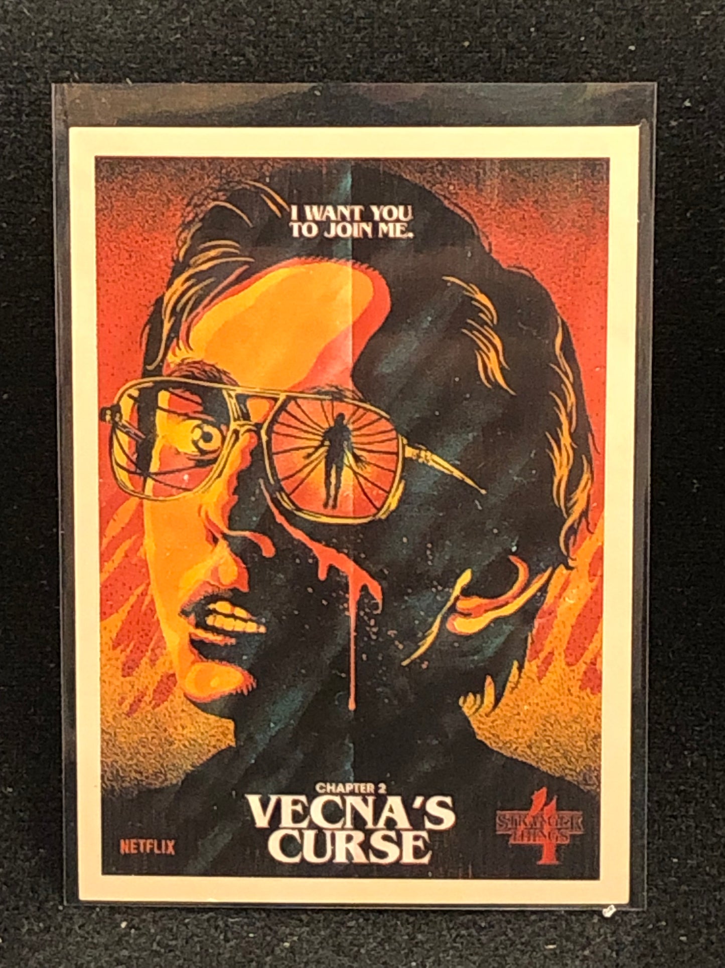 2022 Stranger Things Season 4 Butcher Billy Artist Series Base, Butcher Billy Art & Lenticular Insert Singles